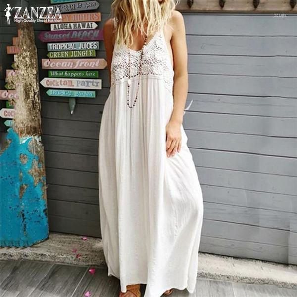 casual dresses bohemian summer sundress women's lace patchwork dress zanzea 2021 v-neck maxi vestidos female spaghetti strap robe overs, Black;gray
casual dresses bohemian summer sundress women's lace patchwork dress zanzea 2021 v-neck maxi vestidos female spaghetti strap robe overs, Black;gray