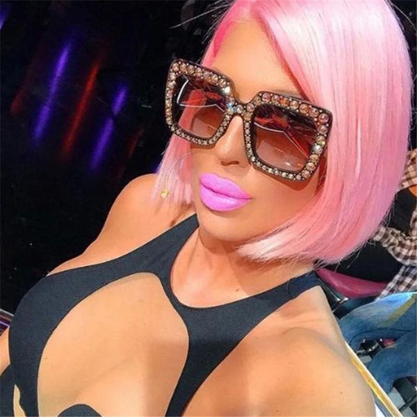 fashion shining diamond sunglasses women brand design flash square shades female luxury mirror sun glasses oculos lunette, White;black
fashion shining diamond sunglasses women brand design flash square shades female luxury mirror sun glasses oculos lunette, White;black