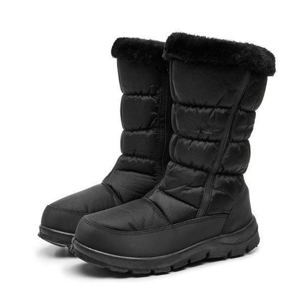 2020 winter new women's boots lady tube thick plush waterproof casual side zipper cotton snow boots winter warm plus size shoes, Black
2020 winter new women's boots lady tube thick plush waterproof casual side zipper cotton snow boots winter warm plus size shoes, Black