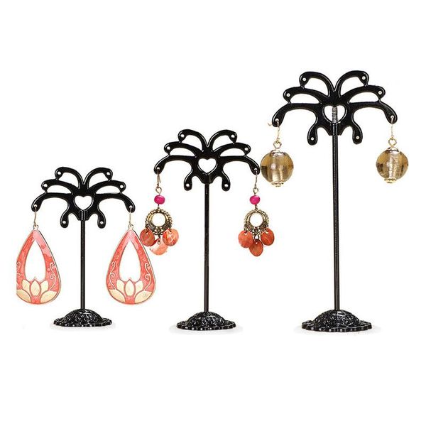 wrought iron earrings three-piece necklace display jewelry rack accessories pendant/eardrop display rack/shelf ear clip holder, Pink;blue
wrought iron earrings three-piece necklace display jewelry rack accessories pendant/eardrop display rack/shelf ear clip holder, Pink;blue