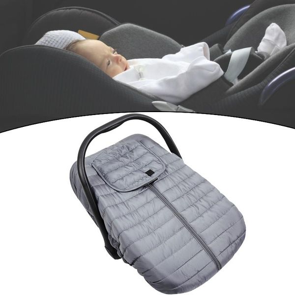 Winter Baby Car Seat Cover Universal Fit Infant Carrier Covers Canopies Cover To Protect Baby From Cold And Winter Plush Warm