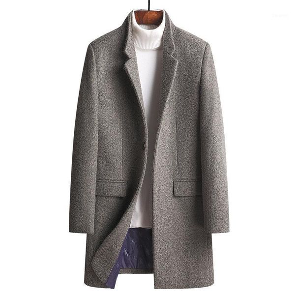 new arrival fashion autumn winter woolen coat men long windbreaker thickened casual single breasted plus size m-4xl1, Black
new arrival fashion autumn winter woolen coat men long windbreaker thickened casual single breasted plus size m-4xl1, Black