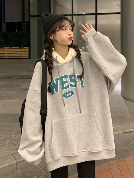 super 2021 fire letter impression cashmere women's nightgown new long hood higher tide ibjp, Black
super 2021 fire letter impression cashmere women's nightgown new long hood higher tide ibjp, Black