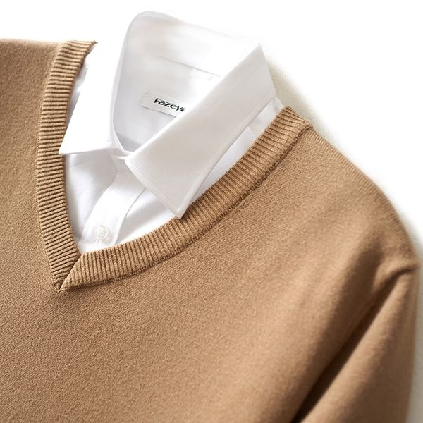 3xl men's sweater cashmere blended knitted v-neck pullover selling fall winter men's wool knitted sweater warm 201124, White;black
3xl men's sweater cashmere blended knitted v-neck pullover selling fall winter men's wool knitted sweater warm 201124, White;black