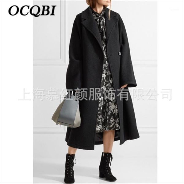 loose women woolen black long coat elegant fashion high street winter oversized coats1
loose women woolen black long coat elegant fashion high street winter oversized coats1