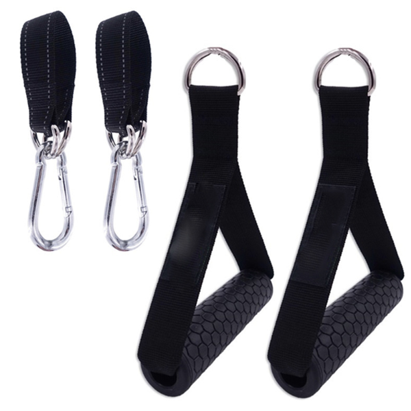 accessories 1 pair nylon webbing gym resistance bands handles anti-slip tpr grip strong fitness heavy duty cable machine workout equipment
accessories 1 pair nylon webbing gym resistance bands handles anti-slip tpr grip strong fitness heavy duty cable machine workout equipment