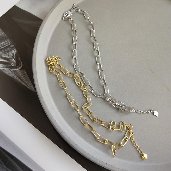 chains korean version of 925 sterling silver design chain heavy industry choker necklace short neck jewelry wholesale
chains korean version of 925 sterling silver design chain heavy industry choker necklace short neck jewelry wholesale