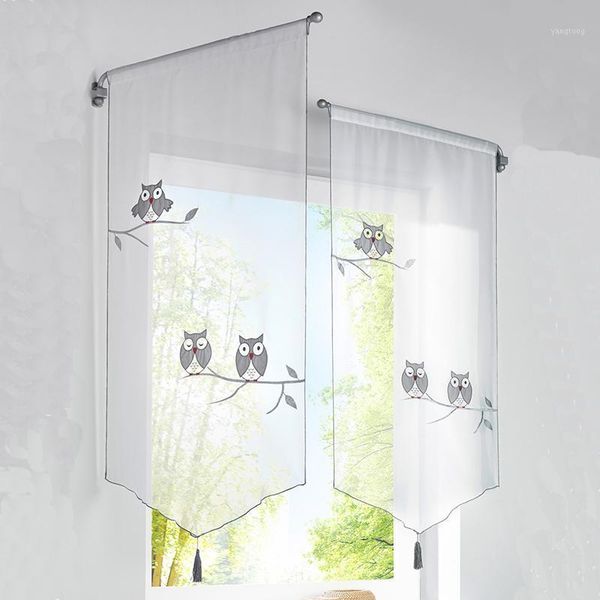 1pc roman short curtains for kitchen window sheer for living room finished tulle drapes window treatments embroidered voile1
1pc roman short curtains for kitchen window sheer for living room finished tulle drapes window treatments embroidered voile1