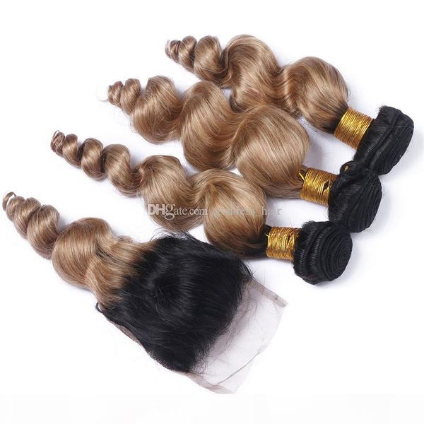 new arrival dark root ombre loose wave hair bundles with lace closure #1b 27 hair weaves with lace closure 4*4 for woman, Black
new arrival dark root ombre loose wave hair bundles with lace closure #1b 27 hair weaves with lace closure 4*4 for woman, Black
