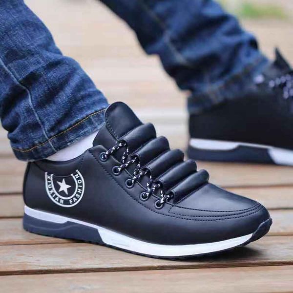 2020 new men pu leather business casual shoes for man outdoor breathable sneakers male fashion loafers walking footwear tenis, Red;white
2020 new men pu leather business casual shoes for man outdoor breathable sneakers male fashion loafers walking footwear tenis, Red;white