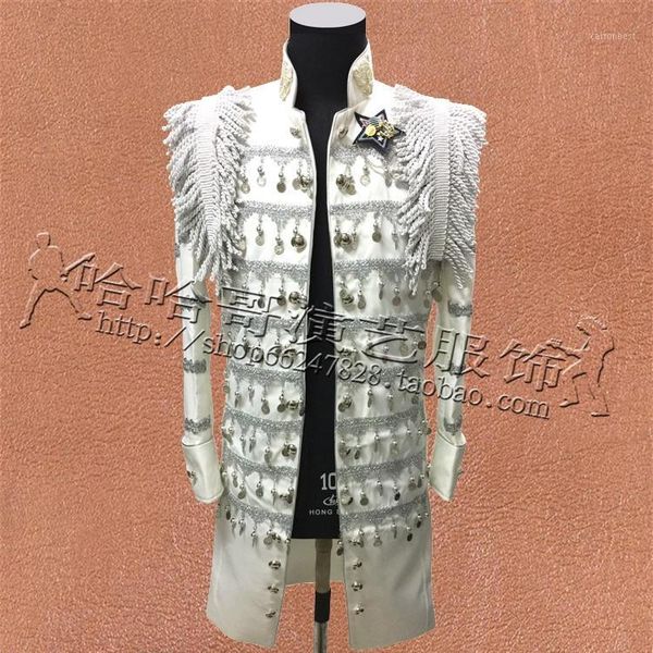 men's suits & blazers plus size s-3xl white black red sequins chains epaulet medium jacket nightclub male singer stage dj show costume
men's suits & blazers plus size s-3xl white black red sequins chains epaulet medium jacket nightclub male singer stage dj show costume