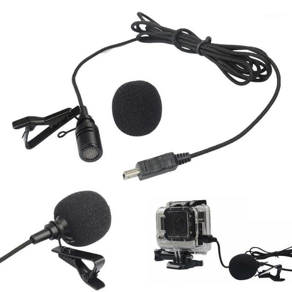 microphones audio mini usb collar clip microphone wired accessories pvc mic professional omni-directional external stereo for hero 3 3+ 41
microphones audio mini usb collar clip microphone wired accessories pvc mic professional omni-directional external stereo for hero 3 3+ 41