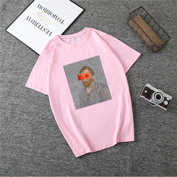summer 2020 harajuku vintage tshirt van gogh van goghing gone meme funny aesthetics t shirt vogue cute print pink women, White
summer 2020 harajuku vintage tshirt van gogh van goghing gone meme funny aesthetics t shirt vogue cute print pink women, White