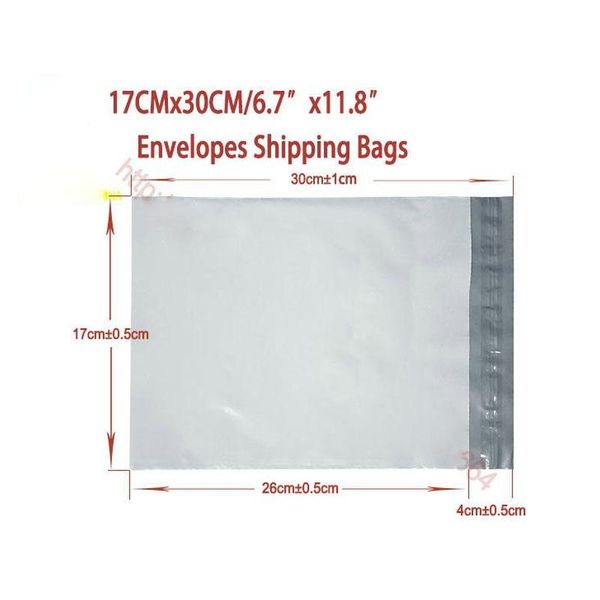 17cmx30cm 6.7"x11.8" poly mailers envelopes shipping bags plastic self-seal self adhesive mail express bag postal mailing courier
17cmx30cm 6.7"x11.8" poly mailers envelopes shipping bags plastic self-seal self adhesive mail express bag postal mailing courier