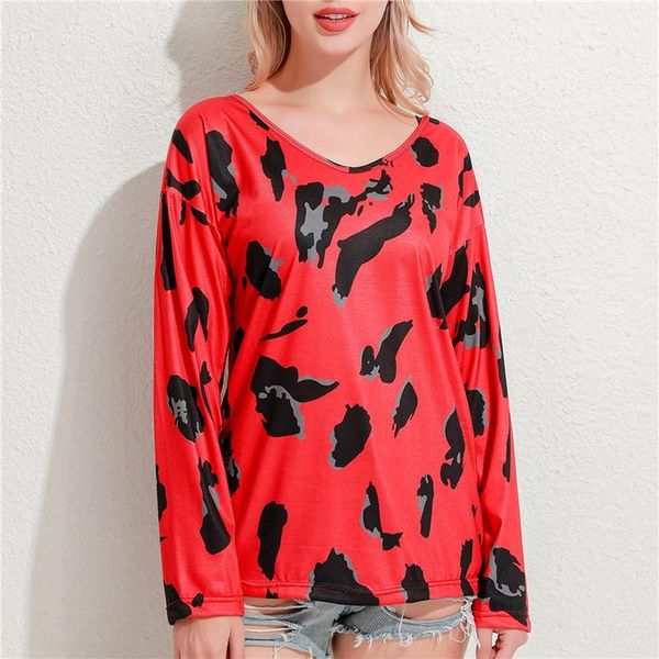leopard printing t shirt women long sleeve spring autumn pullover ladies camiseta mujer tee shirt femme casual loose, White
leopard printing t shirt women long sleeve spring autumn pullover ladies camiseta mujer tee shirt femme casual loose, White