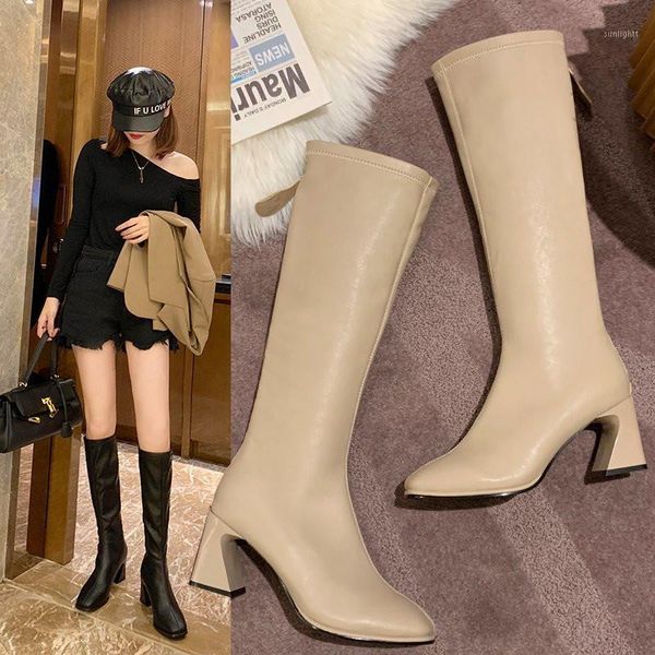 boots 2021 fashion high heels women knee pu leather office ladies dress shoes spring autumn woman big size 35-40 1, Black
boots 2021 fashion high heels women knee pu leather office ladies dress shoes spring autumn woman big size 35-40 1, Black