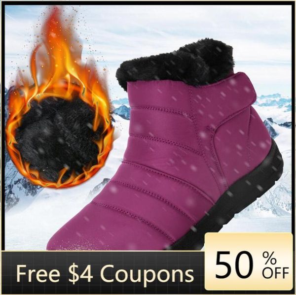 new 2020 warm winter boots women water resistant plush lining snow ankle boots female plush botas mujer women shoes1, Black
new 2020 warm winter boots women water resistant plush lining snow ankle boots female plush botas mujer women shoes1, Black