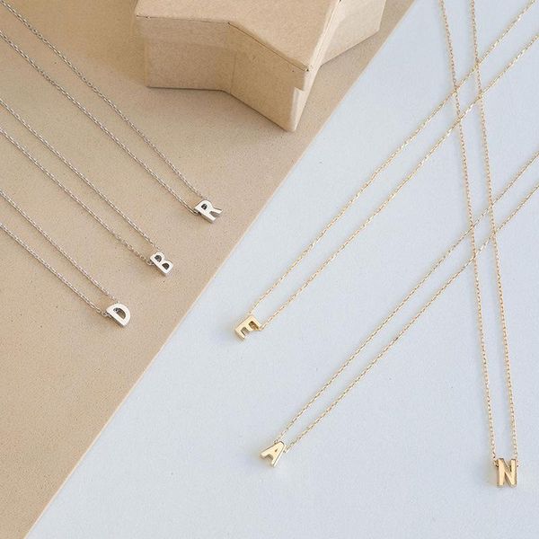 chains man/women initial letter necklace golden color26 letters charm necklaces pendants jewelry personal, Silver
chains man/women initial letter necklace golden color26 letters charm necklaces pendants jewelry personal, Silver