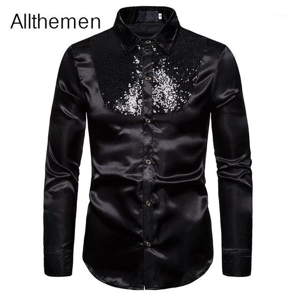 allthemen men's dress shirts men tuxedo shirt men's slim fit long sleeve sequin party nightclub shirt chemise homme1, White;black
allthemen men's dress shirts men tuxedo shirt men's slim fit long sleeve sequin party nightclub shirt chemise homme1, White;black