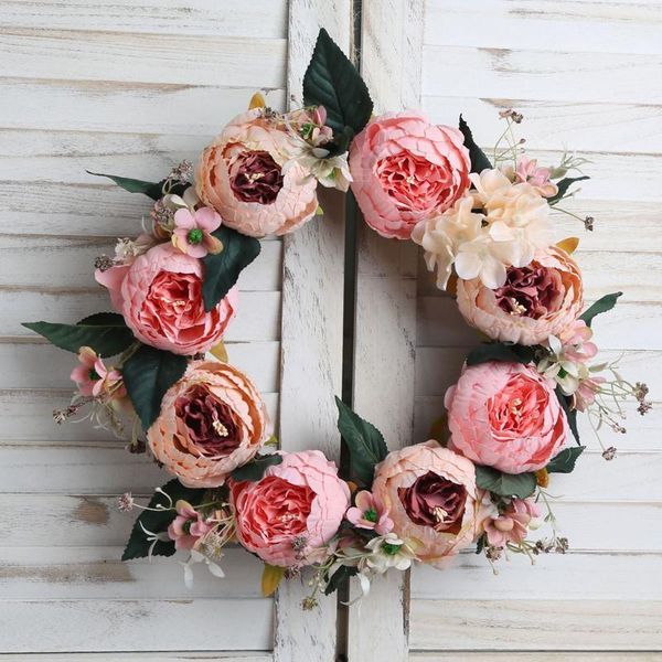 25cm/35cm aritificial door knocker simulation silk flowers wreath foam straw garland for wedding home party decoration floral1
25cm/35cm aritificial door knocker simulation silk flowers wreath foam straw garland for wedding home party decoration floral1