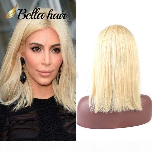 613 wig human hair bob wigs full lace blonde wigs can be dyed short cut bob natural straight 10"12" bella hair, Black
613 wig human hair bob wigs full lace blonde wigs can be dyed short cut bob natural straight 10"12" bella hair, Black