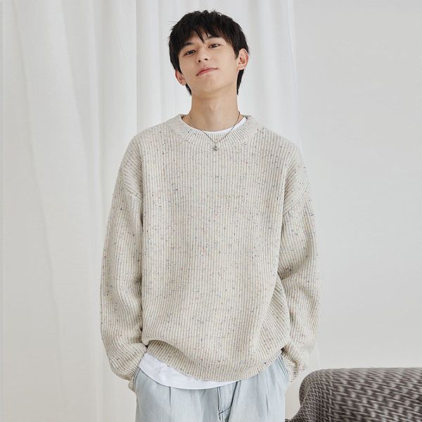 2020 solid men's casual nightgown autumn warm youth long sweaters neck streetwear, White;black
2020 solid men's casual nightgown autumn warm youth long sweaters neck streetwear, White;black