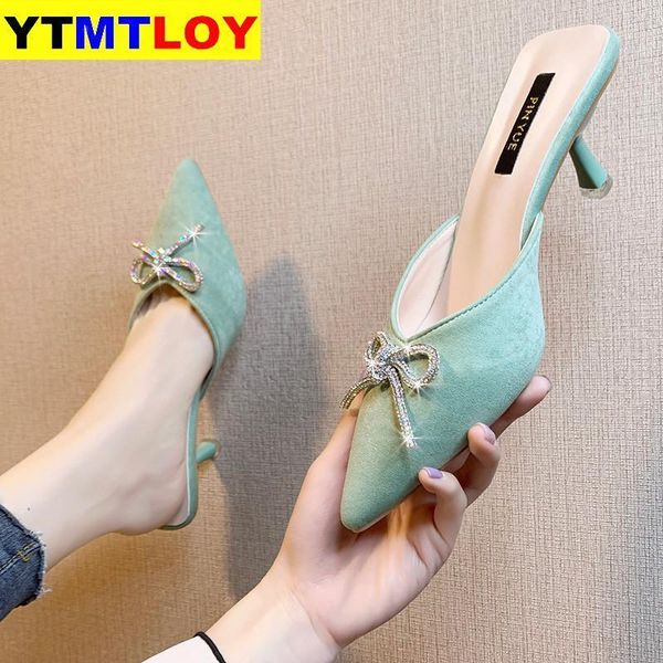 2020 summer green black beige high heels slippers mules outsides ladies butterfly knots beach zapatillas de muje1
2020 summer green black beige high heels slippers mules outsides ladies butterfly knots beach zapatillas de muje1