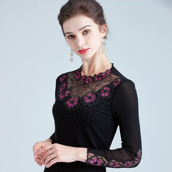 women's blouses & shirts 4xl plus size women mesh 2021 spring long sleeve fashion embroidered diamonds blouse shirt1, White
women's blouses & shirts 4xl plus size women mesh 2021 spring long sleeve fashion embroidered diamonds blouse shirt1, White