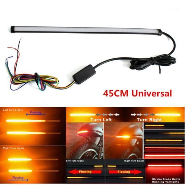 45cm universal led light strip motorcycle sequential flowing led tail drl brake turn signal strobe light taillight1
45cm universal led light strip motorcycle sequential flowing led tail drl brake turn signal strobe light taillight1