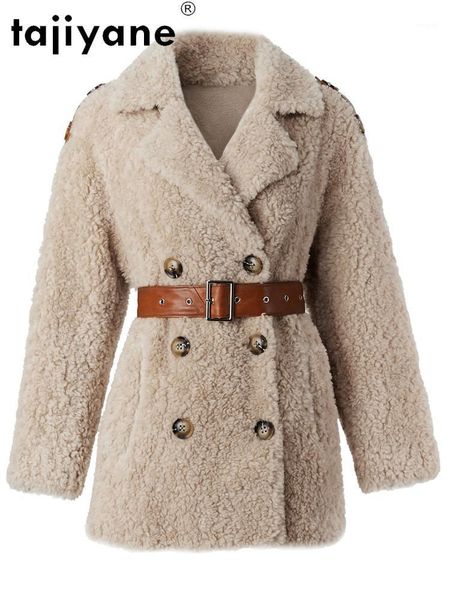 tajiyane 2020 women's winter jacket women real 100% wool jackets woman sheep fur coats female long coat mujeres abrigos tn14041, Black
tajiyane 2020 women's winter jacket women real 100% wool jackets woman sheep fur coats female long coat mujeres abrigos tn14041, Black