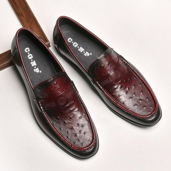 men's leather shoes business casual comfortable leather shoes british style zapatos de hombre, Black
men's leather shoes business casual comfortable leather shoes british style zapatos de hombre, Black