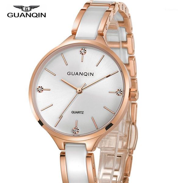 guanqin 2020 women watch ceramic dress watch black waterproof girl gold female quartz wristwatch zegarek damski1, Slivery;brown
guanqin 2020 women watch ceramic dress watch black waterproof girl gold female quartz wristwatch zegarek damski1, Slivery;brown