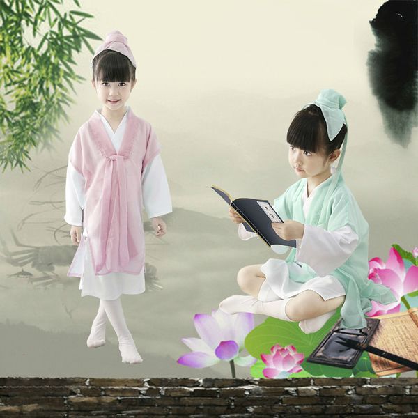 ancient chinese student costumes for children chinese traditional robe kids folk hanfu tang dynasty for scholar clothes, Black;red
ancient chinese student costumes for children chinese traditional robe kids folk hanfu tang dynasty for scholar clothes, Black;red
