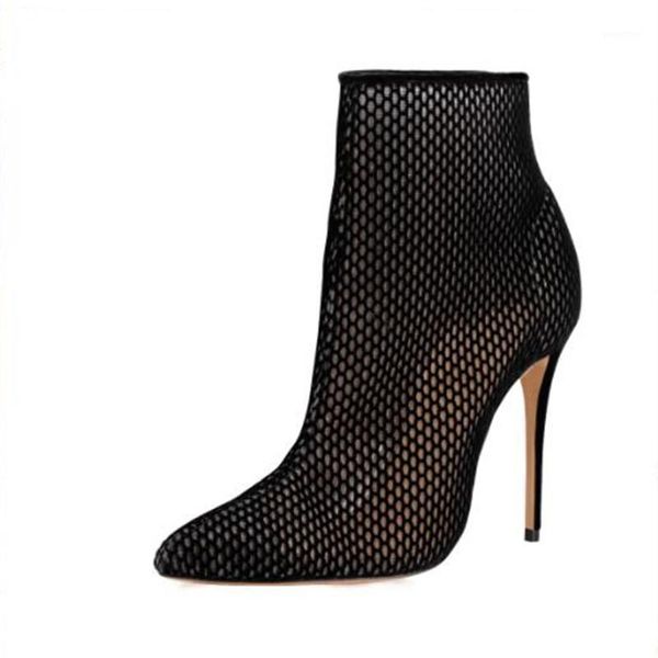 boots shofoo shoes,beautiful fashion women's boots, mesh, about 11cm high-heeled ankle summer boots.1, Black
boots shofoo shoes,beautiful fashion women's boots, mesh, about 11cm high-heeled ankle summer boots.1, Black