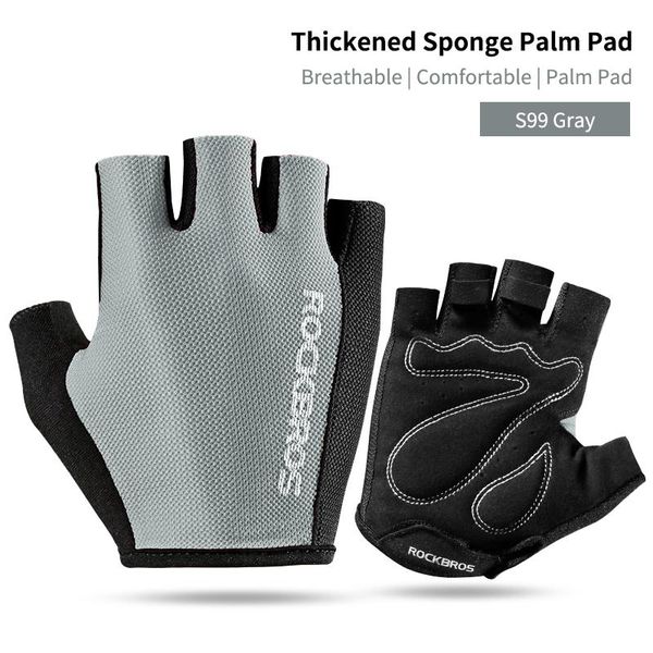 rockbros cycling gloves half finger bike gloves shockproof breathable mtb mountain bicycle gloves men sports cycling clothings wmtbbb, Black
rockbros cycling gloves half finger bike gloves shockproof breathable mtb mountain bicycle gloves men sports cycling clothings wmtbbb, Black