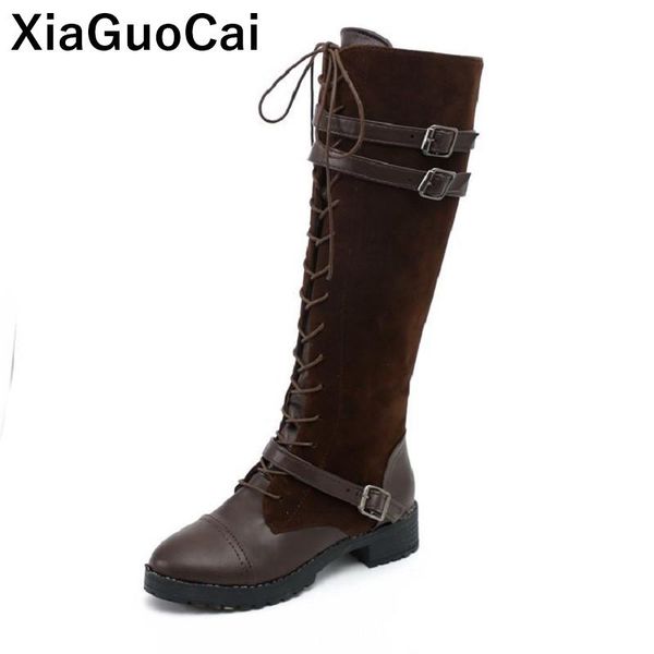 boots autumn winter woman mid-calf motorcycle plus size female long knight with zipper ladies shoes, Black
boots autumn winter woman mid-calf motorcycle plus size female long knight with zipper ladies shoes, Black