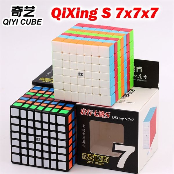 Puzzle Magic Cube Qiyi Cube Qixing S 7x7x7 7*7*7 777 High Level Twist Wisdom Toys Gift Professional Educational Logic Game Z Y200428