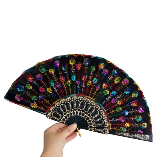 party favor chinese/spanish style hand held folding fan fashion flower pattern lace silk dance fans wedding decor summer gifts /d
party favor chinese/spanish style hand held folding fan fashion flower pattern lace silk dance fans wedding decor summer gifts /d