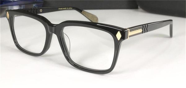 new popular retro men optical glasses testerical punk style design retro square frame with leather box hd lens quality, Black
new popular retro men optical glasses testerical punk style design retro square frame with leather box hd lens quality, Black