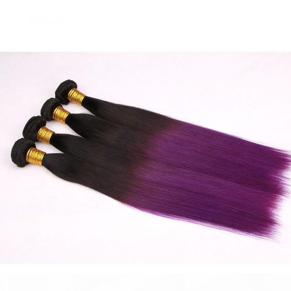 1b purple ombre brazilian straight human hair extensions two tone colored virgin brazilian hair 4pcs silky straight ombre hair weave bundles, Black
1b purple ombre brazilian straight human hair extensions two tone colored virgin brazilian hair 4pcs silky straight ombre hair weave bundles, Black