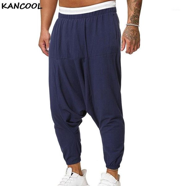 men's pants kancool 2021 men linen cross-pants baggy harem solid trousers male hiphop jogger man streetwear wide legs pants1, Black
men's pants kancool 2021 men linen cross-pants baggy harem solid trousers male hiphop jogger man streetwear wide legs pants1, Black