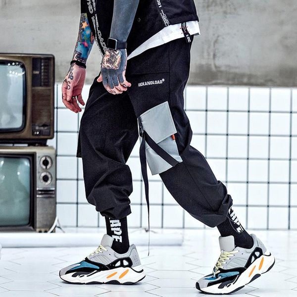 men cargo pants mens casual harem joggers baggy harajuku streetwear hip hop fashion swag tactical trousers men pants, Black
men cargo pants mens casual harem joggers baggy harajuku streetwear hip hop fashion swag tactical trousers men pants, Black
