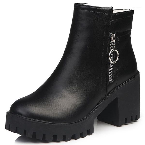 bonjomarisa female fashion high heels platform boots metal zipper ankle boots women 2020 short plush warm shoes woman1, Black
bonjomarisa female fashion high heels platform boots metal zipper ankle boots women 2020 short plush warm shoes woman1, Black