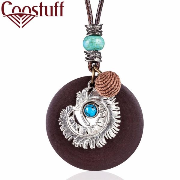 vintage wooden&feather pendant women jewelry statement necklaces & pendants wholesale choker long necklace colar christmas gift, Silver 
vintage wooden&feather pendant women jewelry statement necklaces & pendants wholesale choker long necklace colar christmas gift, Silver