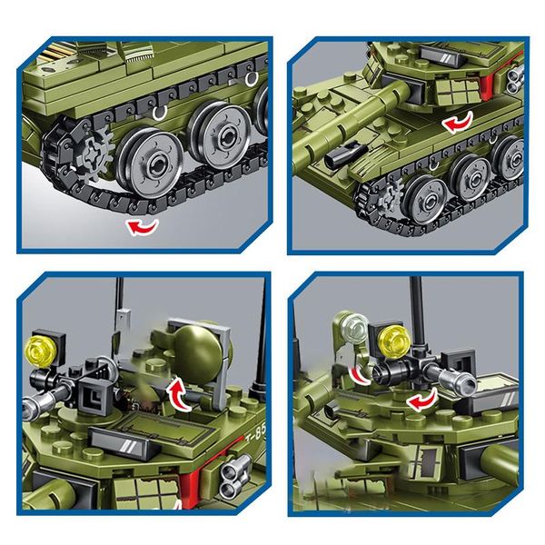 sembo 324pcs military main battle tank building blocks compatible army soldier weapon bricks educational toys for children gift sqcgzg
sembo 324pcs military main battle tank building blocks compatible army soldier weapon bricks educational toys for children gift sqcgzg