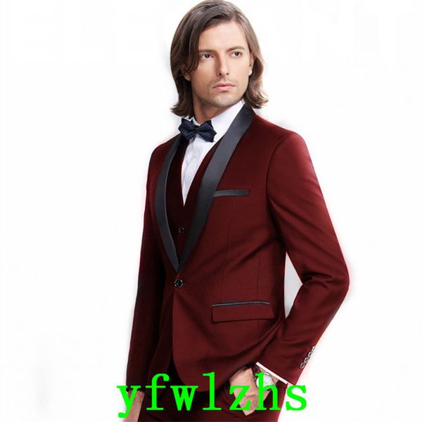 custom-made one button groomsmen shawl lapel groom tuxedos men suits wedding/prom/dinner man blazer(jacket+pants+tie+vest) w581, Black;gray
custom-made one button groomsmen shawl lapel groom tuxedos men suits wedding/prom/dinner man blazer(jacket+pants+tie+vest) w581, Black;gray