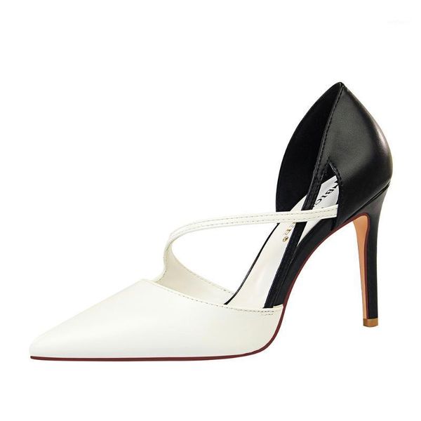 women new summer 9.5cm high heels sandals yellow red pumps female hollow shoes k00731, Black
women new summer 9.5cm high heels sandals yellow red pumps female hollow shoes k00731, Black