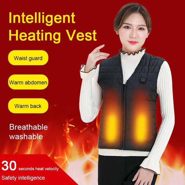 2020 electric heated jacket usb heated vest outdoor warm washable women's warm vest winter autumn hunting, Gray;blue
2020 electric heated jacket usb heated vest outdoor warm washable women's warm vest winter autumn hunting, Gray;blue