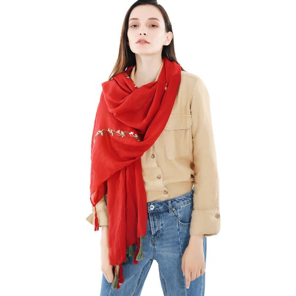 2020 new autumn and winter solid color tassel cotton and linen scarf, Blue;gray
2020 new autumn and winter solid color tassel cotton and linen scarf, Blue;gray