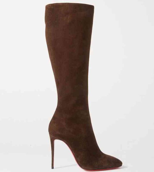winter famous designer women eloise botta suede tall boots eclipse red bottom shoes lady pointed toe high heels luxurious party dress, Black
winter famous designer women eloise botta suede tall boots eclipse red bottom shoes lady pointed toe high heels luxurious party dress, Black